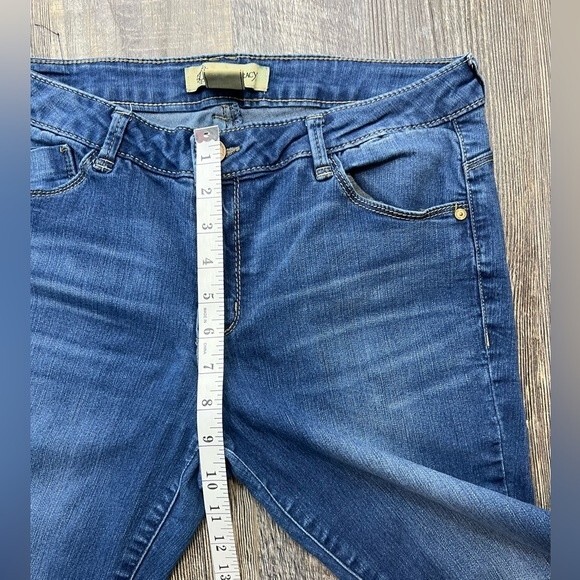 DEMOCRACY Freedom Ankle Skimmer Denim Blue Jeans Size 8 - Picture 13 of 14